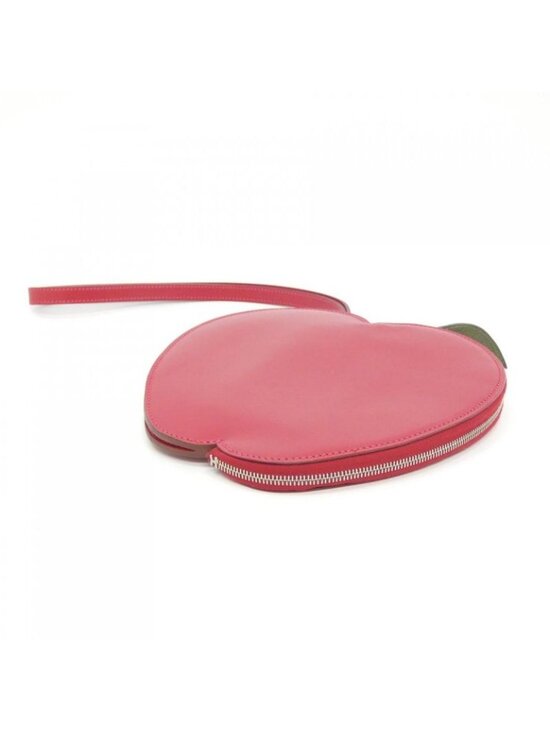 Hermes Tadelakt Chevre Tutti Frutti Pomme Purse Wristlet  Hermes Pomme Tutti Frutti Pouch